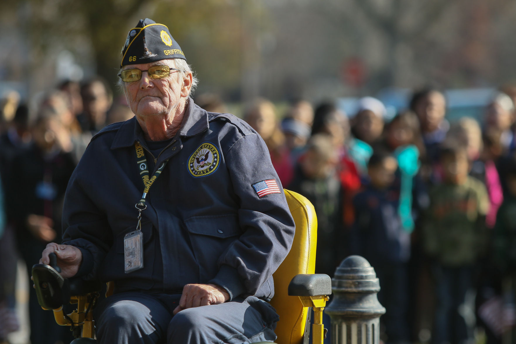 Griffith's Veterans Day service